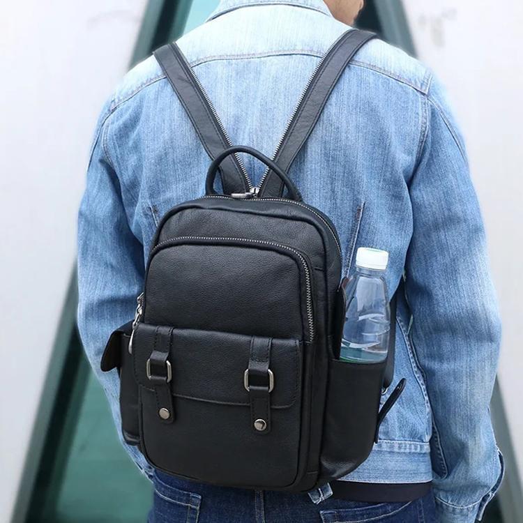 リュック　メンズ　リュックサック 本革　デイパック　ビジネス　バックパック　レザー　通勤通学　旅行　出張　アウトドア　自転車鞄　カバン