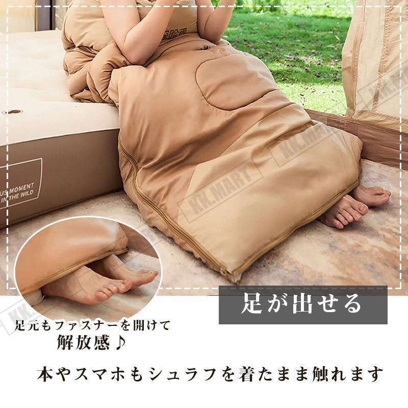 寝袋 春夏用 シュラフ 最強 夏用 マット コンパクト アウトドア 安い