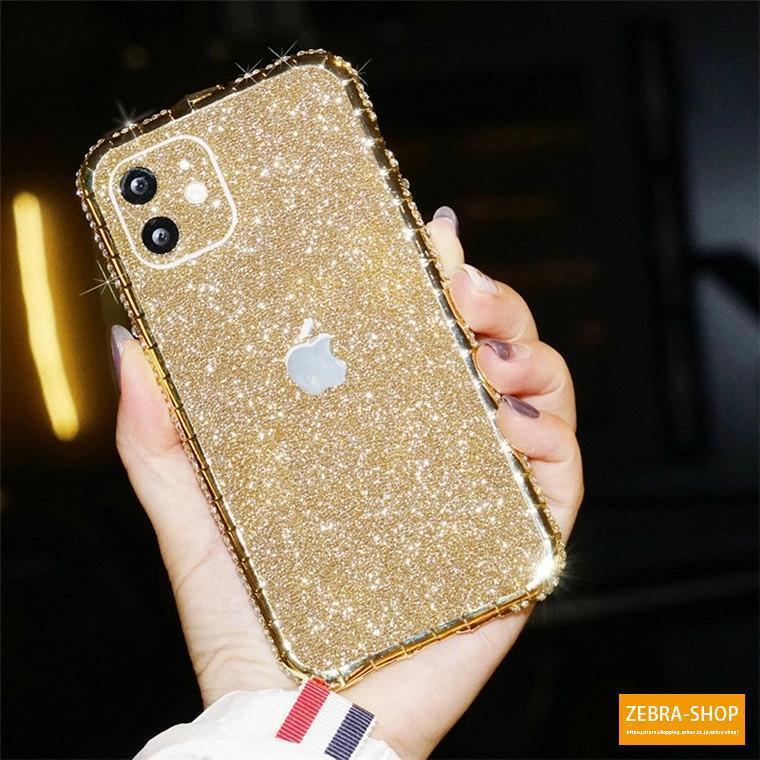 iphone 14 13 12 11 8 7 6 XS XRピカピカ ラインストーン付き 