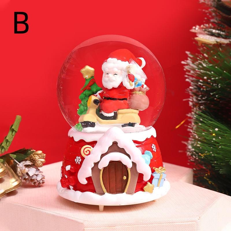 スノードームクリスマス 置物 飾り物 Amazon.co.jp: Lewondr スノードーム スノーグローブ クリスマススノー