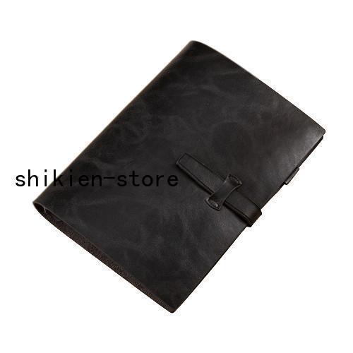 システム手帳 A5 6穴 本革 高級 レザーカバー ミニ 手帳カバー