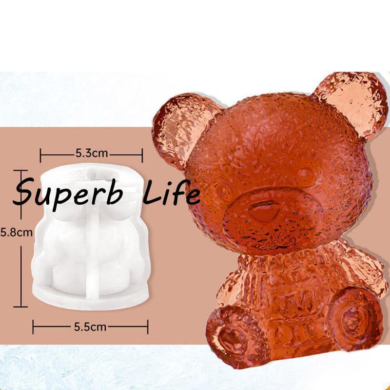 くま 氷 型 製氷皿 シリコーン 製氷型 5点セット 可愛い 動物 氷