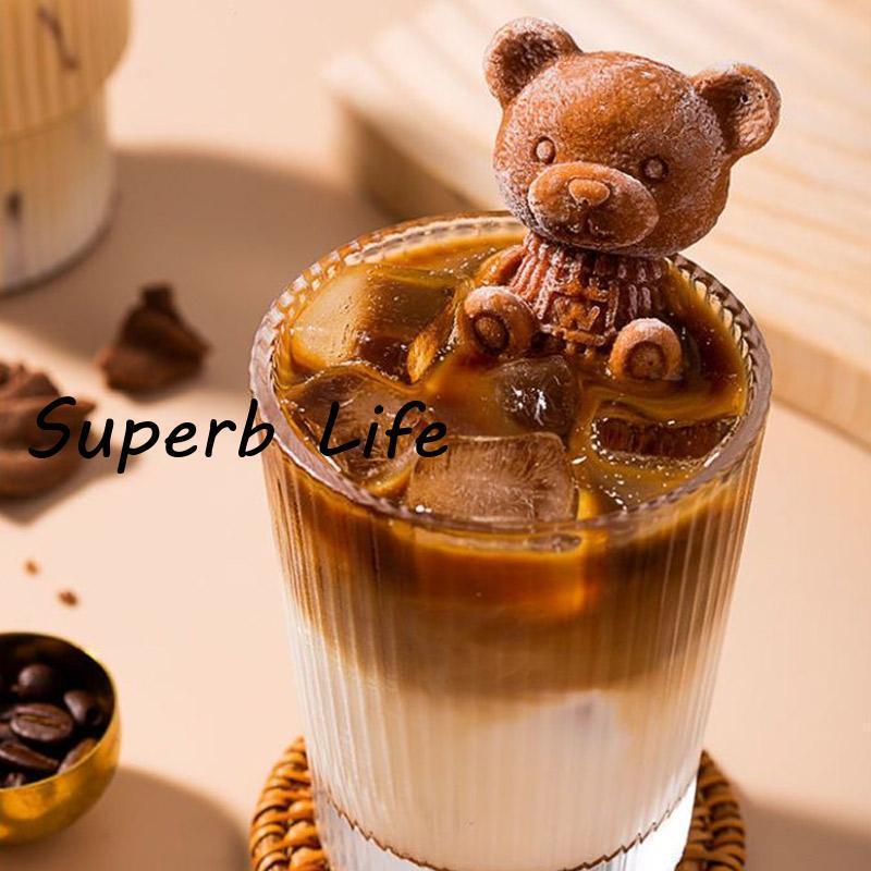 くま 氷 型 製氷皿 シリコーン 製氷型 5点セット 可愛い 動物 氷