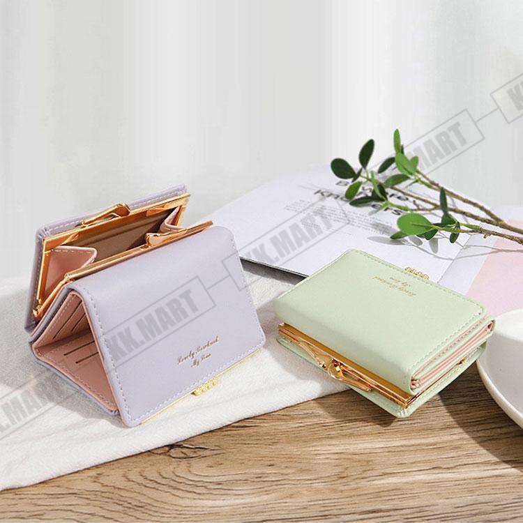がま口 財布 レディース 三つ折り がまぐち かわいい 小学生 ICカード