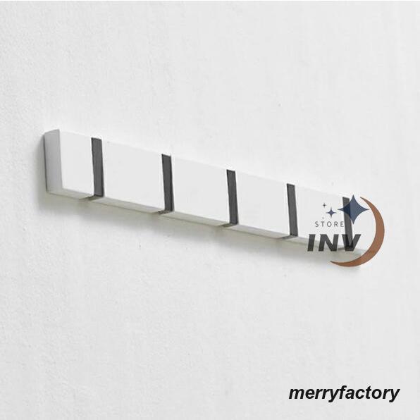 ウォールハンガー 木製 壁掛けフック ハンガーラック 洋服掛け