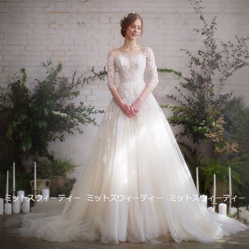 ウェディングドレス 花嫁 二次会 ウエディングドレス 結婚式 ロング