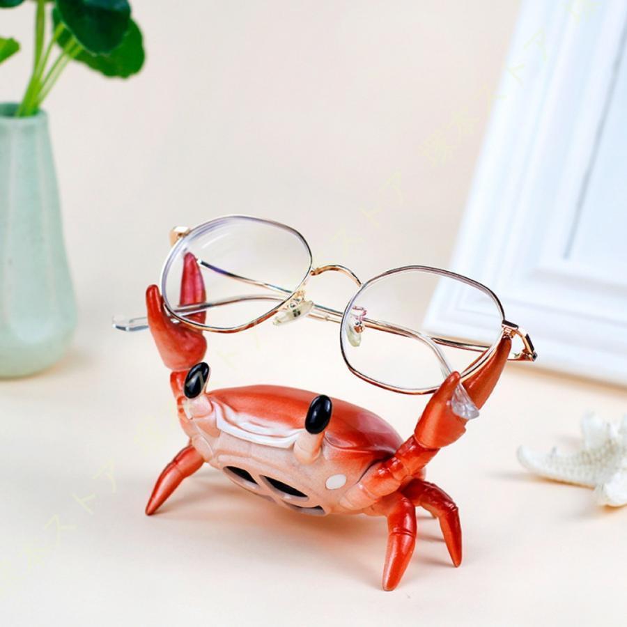 スマホスタンド 携帯スタンド オフィス 蟹 カニ 置物 オブジェ 品質