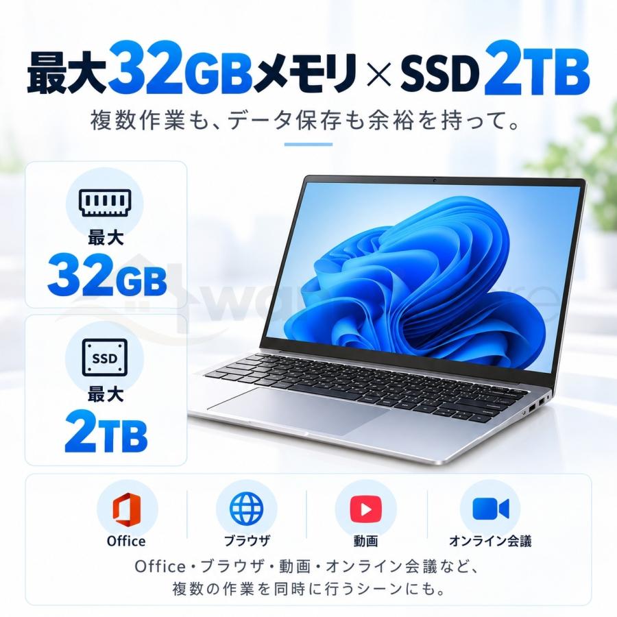 インテル（intel） ノートパソコン 新品 Windows11 Office2024搭載 第