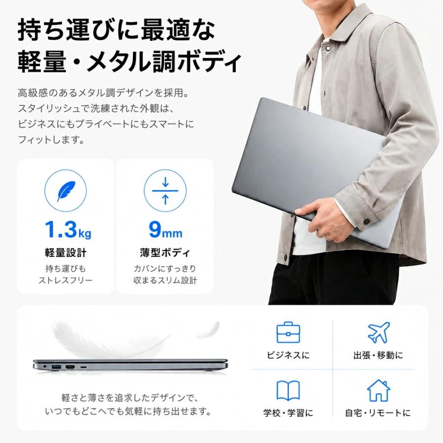 ノートパソコン 新品 第14世代CPU搭載 Windows11 Office付属 高性能