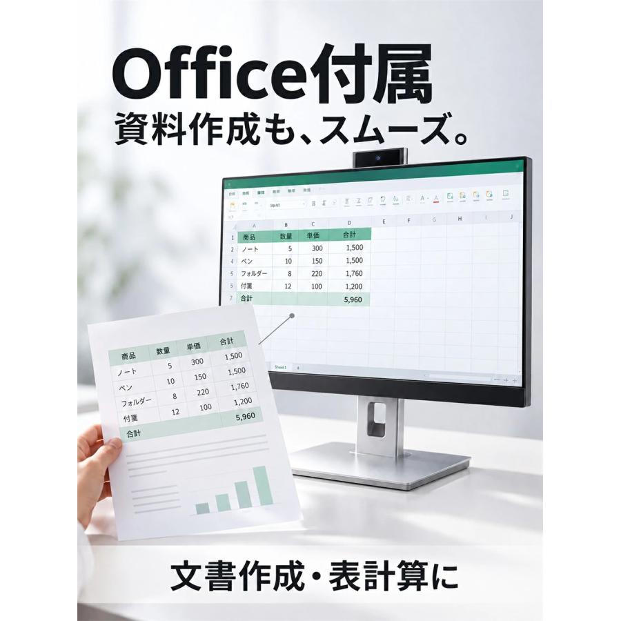 一体型パソコン デスクトップパソコン 24/27インチ デスクトップpc