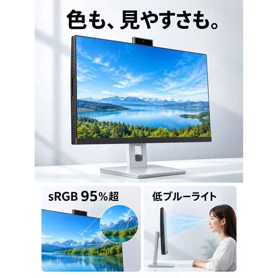 一体型パソコン デスクトップパソコン 24/27インチ デスクトップpc