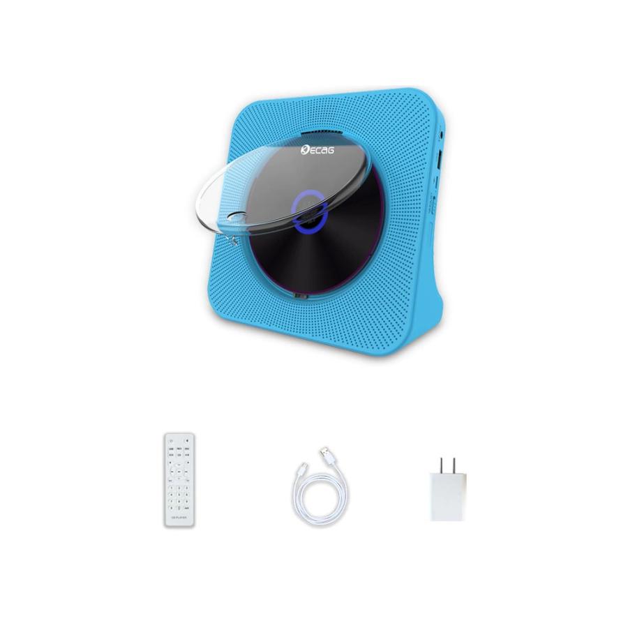 CDプレーヤー bluetooth 充電式 給電式 ポータブルCDプレーヤー 卓上