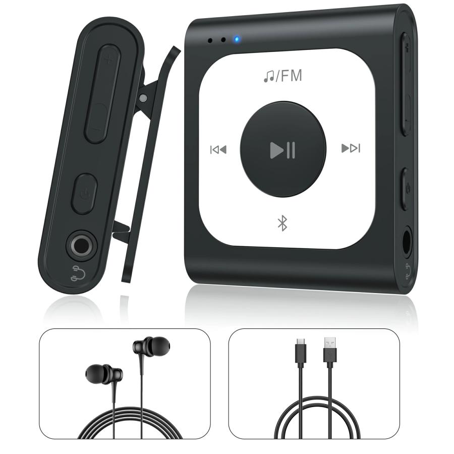 2025リニューアルして新登場☆ウォーキングにピッタリ／ mp3プレーヤー