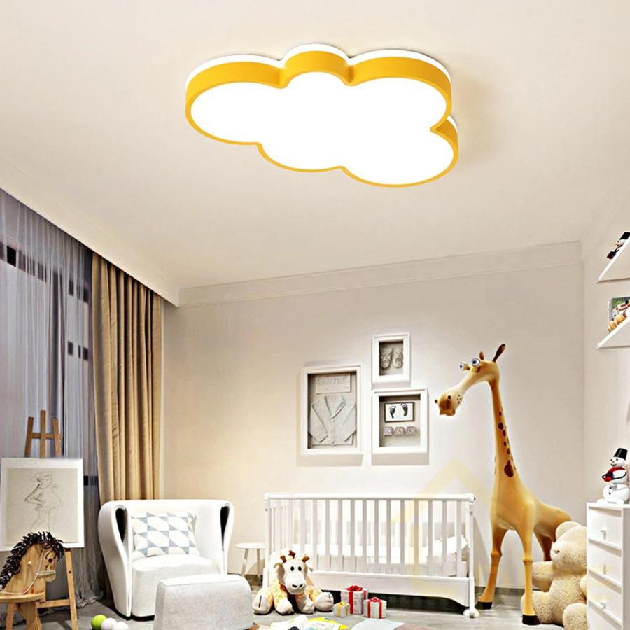 シーリングライト かわいい 雲 LED 調光調色 おしゃれ 4畳 6畳 8畳 10