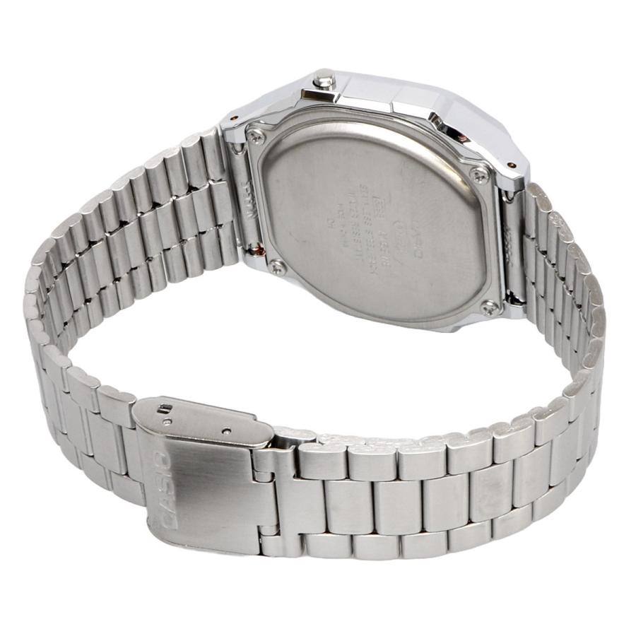 CASIO カシオ デジタル 腕時計 スタンダード A168WEM-2B メンズ レディース シルバー×ダークブルー ブラック反転液晶 [並行輸入品]の画像