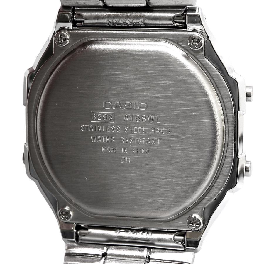 CASIO カシオ デジタル 腕時計 スタンダード A168WEM-2B メンズ レディース シルバー×ダークブルー ブラック反転液晶 [並行輸入品]の画像