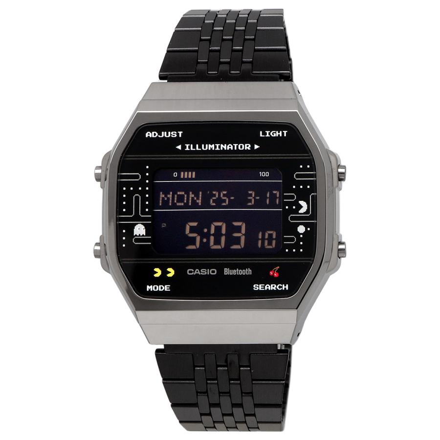 CASIO パックマンコラボ腕時計・ABL-100WEPC-1BJR・【美品】 CASIO（カシオ） 腕時計 PAC-MAN パックマン モバイルリンク Bluetooth