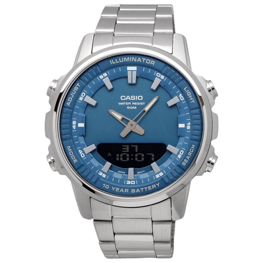 CASIO（カシオ） 腕時計 ワールドタイム アナデジ クオーツ メンズ AMW