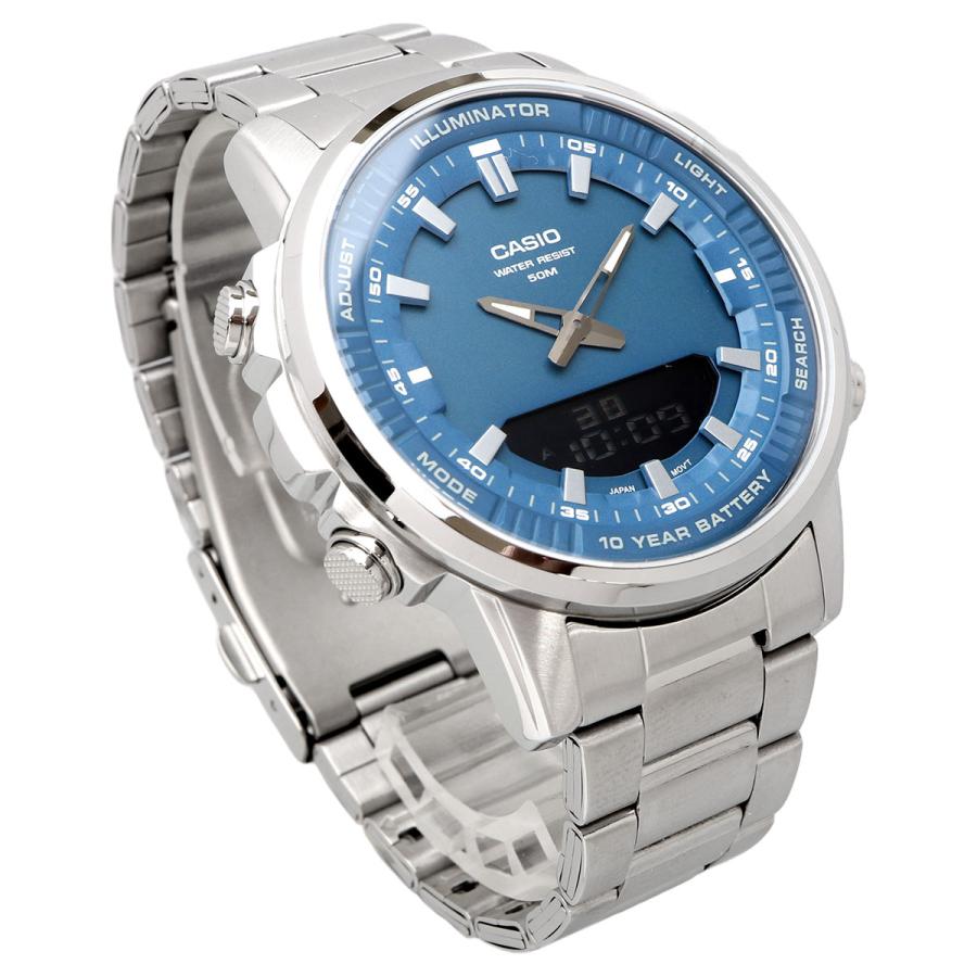 CASIO（カシオ） 腕時計 ワールドタイム アナデジ クオーツ メンズ AMW