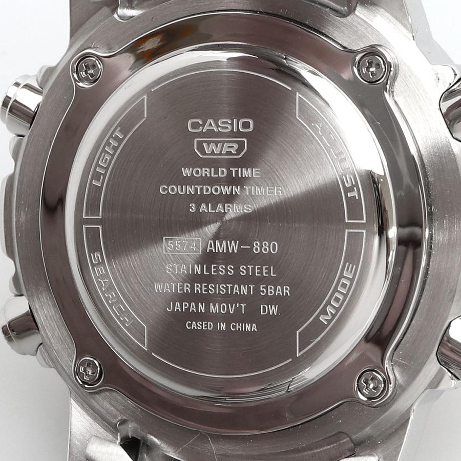 CASIO（カシオ） 腕時計 ワールドタイム アナデジ クオーツ メンズ AMW