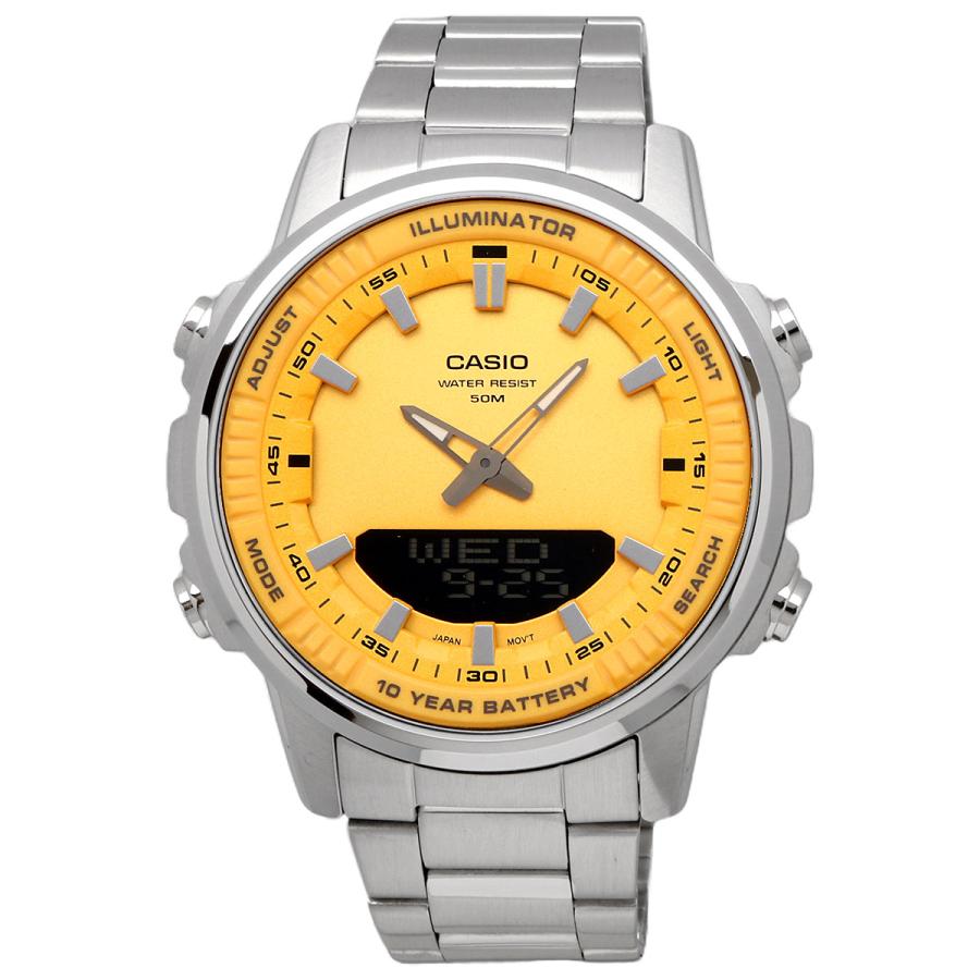 CASIO（カシオ） 腕時計 ワールドタイム アナデジ クオーツ メンズ AMW