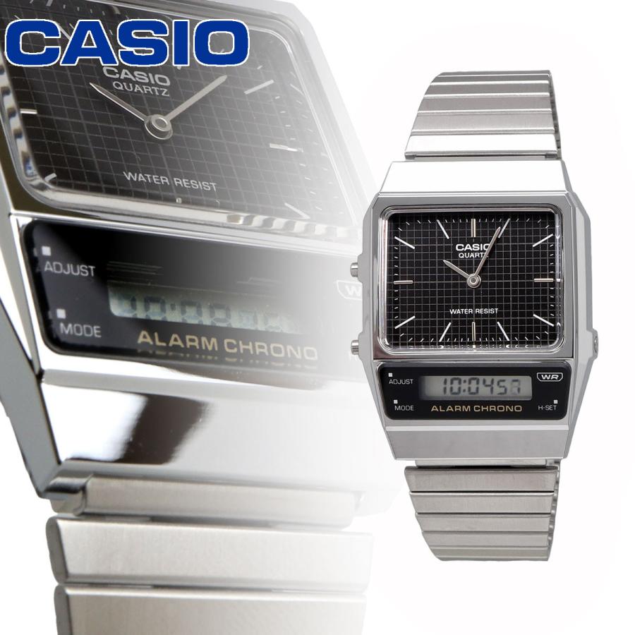 CASIO（カシオ） スタンダード STANDARD アナデジ クオーツ 腕時計 AQ
