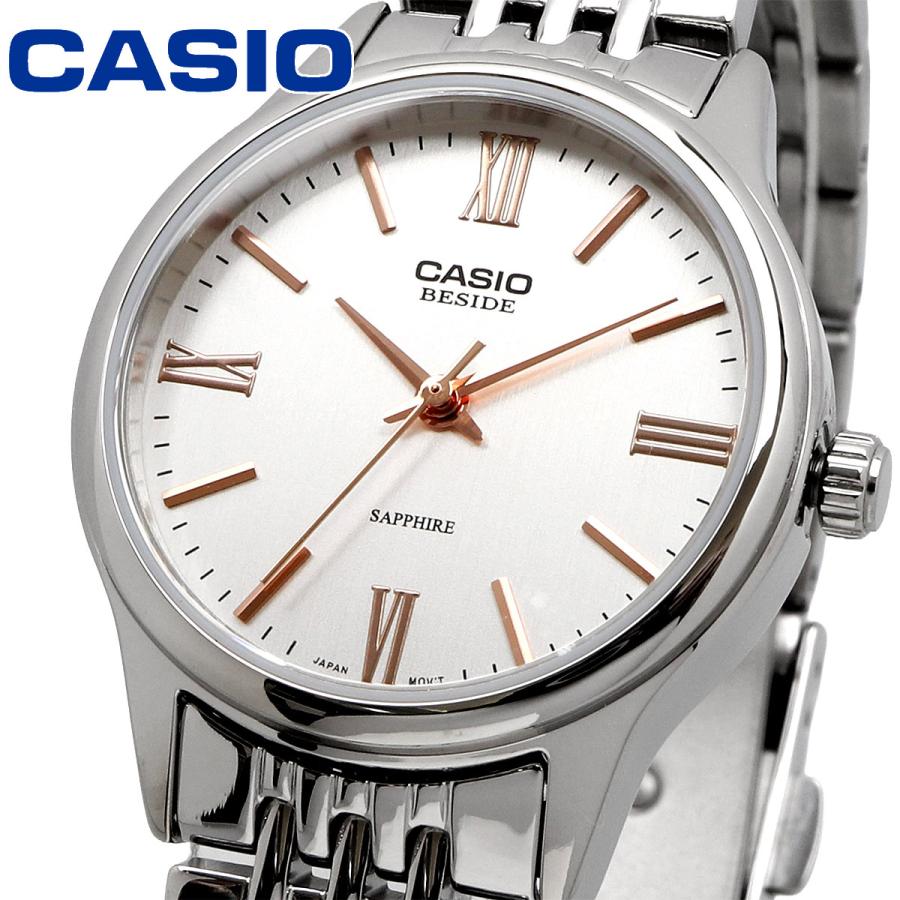CASIO（カシオ） BESIDE クオーツ レディース 腕時計 サファイアガラス