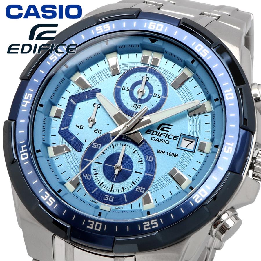 未使用　タグ・箱付き　CASIO EDIFICE 腕時計　クロノグラフ　欧州限定 EDIFICE（CASIO） カシオ エディフィス 腕時計 メンズ クロノグラフ