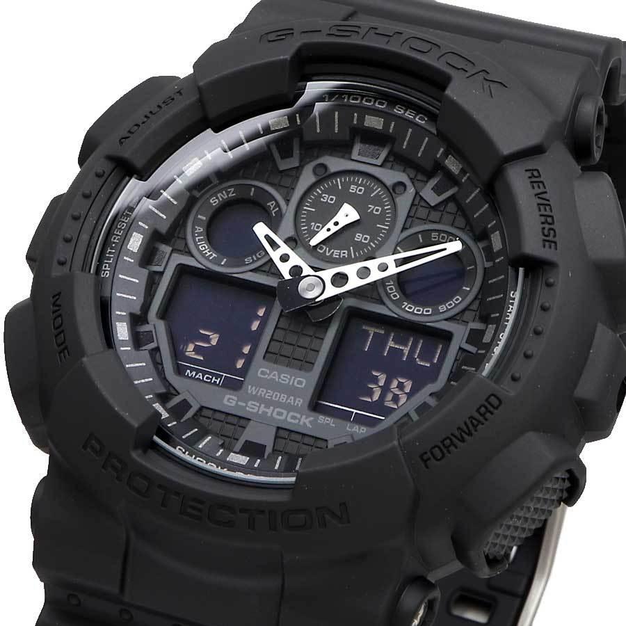 b*k様 ★CASIO カシオ G-SHOCK 海外モデル メンズ GA-100 G-SHOCK 腕時計 CASIO カシオ 海外モデル アナログ デジタル ブラック