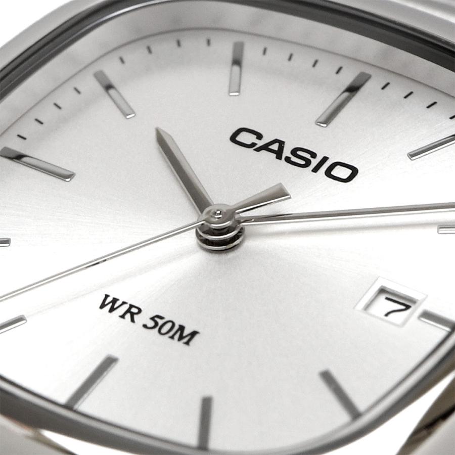 CASIO 腕時計 チープカシオ スタンダード アナログ レディース LTP-B166D-7AV シルバー シルバーメタルバンド 海外モデル [並行輸入品]の画像