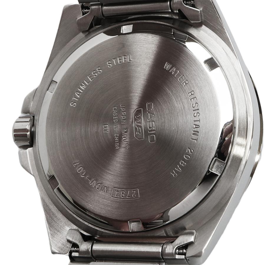 CASIO 腕時計 カシオ スタンダード アナログ スポーツ 20気圧防水 MDV-107D-5AV メンズ ブラウン メタルバンド 海外モデル [並行輸入品]の画像