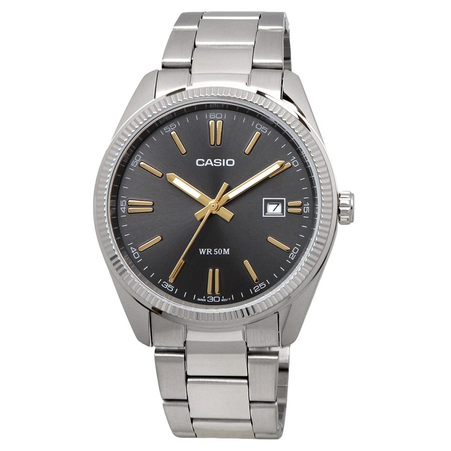 CASIO（カシオ） 腕時計 クオーツ MTP-1302D-1A2V メタルバンド