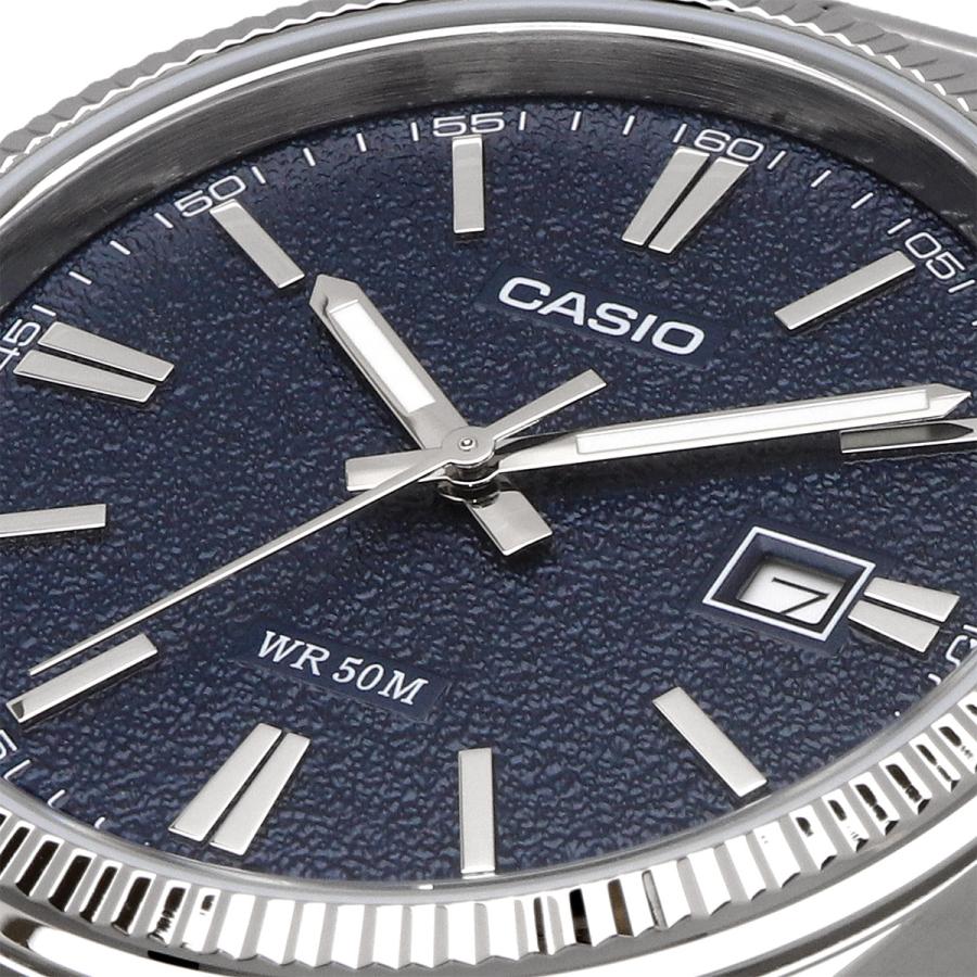 CASIO（カシオ） 時計 アナログ クオーツ メタルバンド シルバー