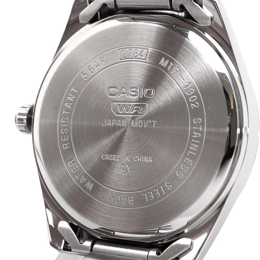 CASIO（カシオ） 時計 アナログ クオーツ メタルバンド シルバー