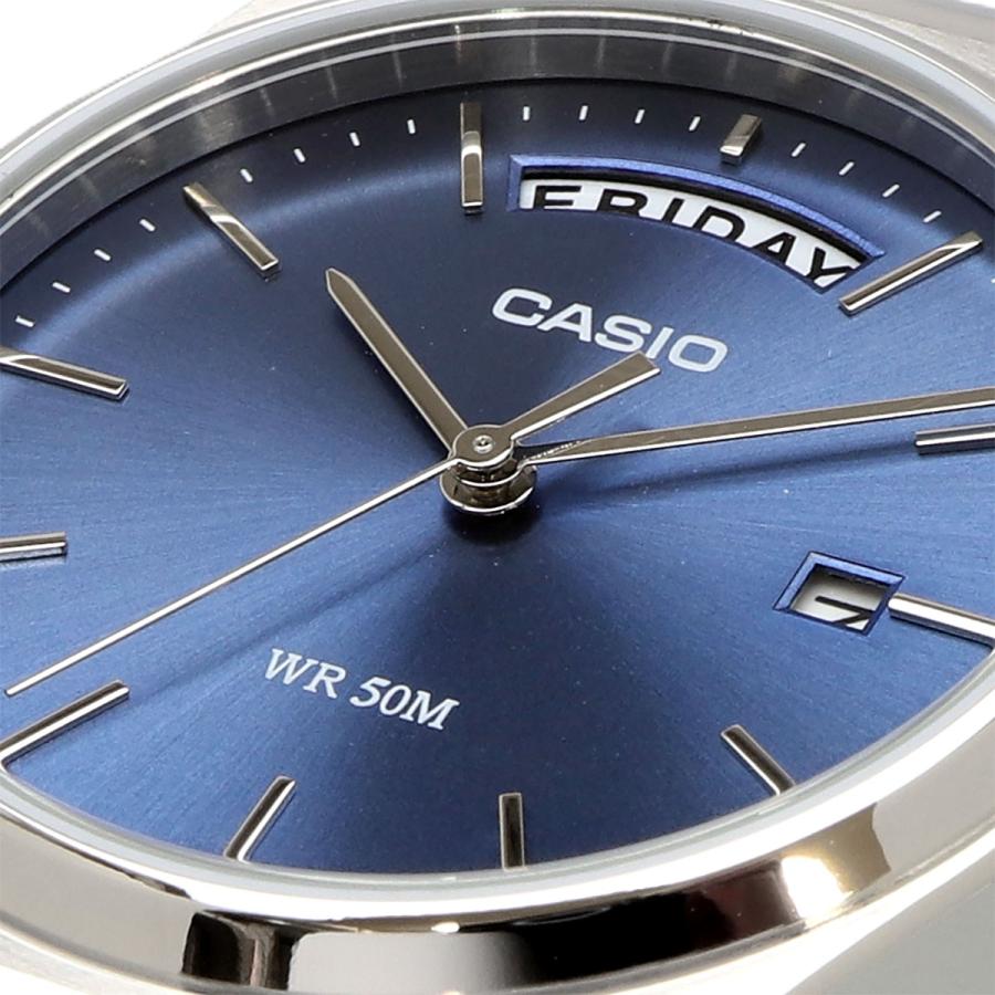 CASIO 腕時計 カシオ 時計 ウォッチ チープカシオ スタンダード アナログ クオーツ メンズ シルバー×ブルー MTP-B146D-2AV [並行輸入品]の画像
