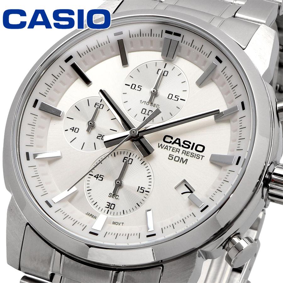 CASIO（カシオ） 腕時計 チプカシ スタンダード メンズ 1/10秒クロノ
