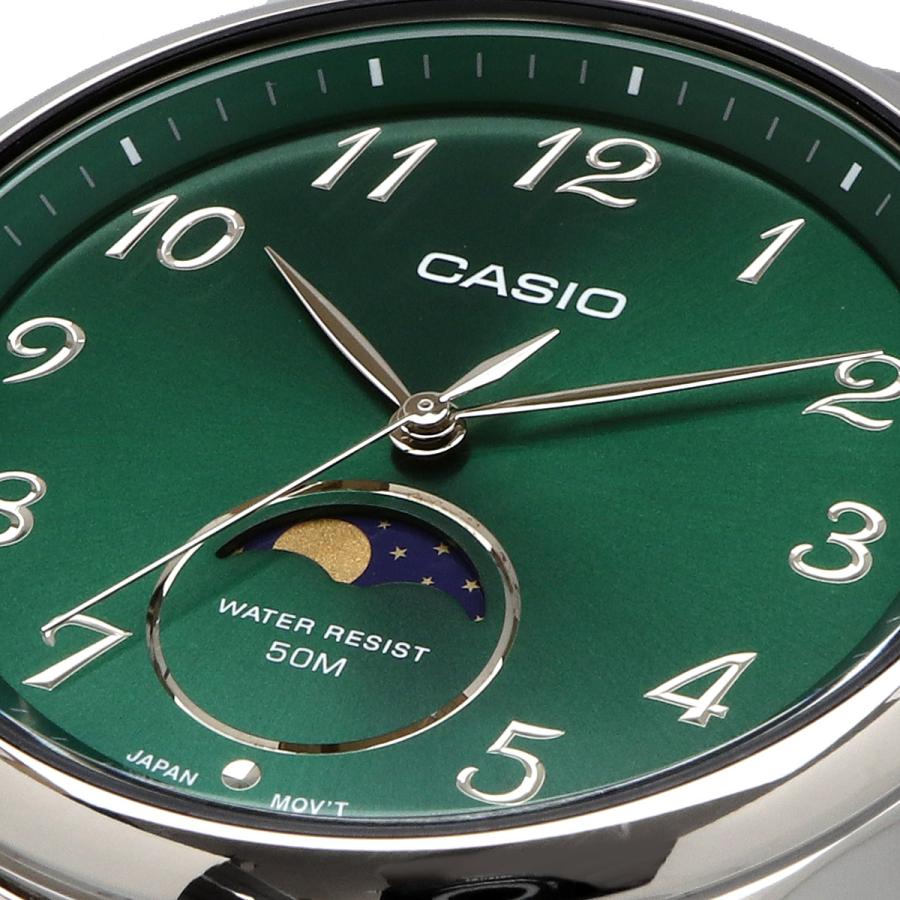 CASIO（カシオ） 腕時計 チプカシ ムーンフェイズ アナログ ラウンド
