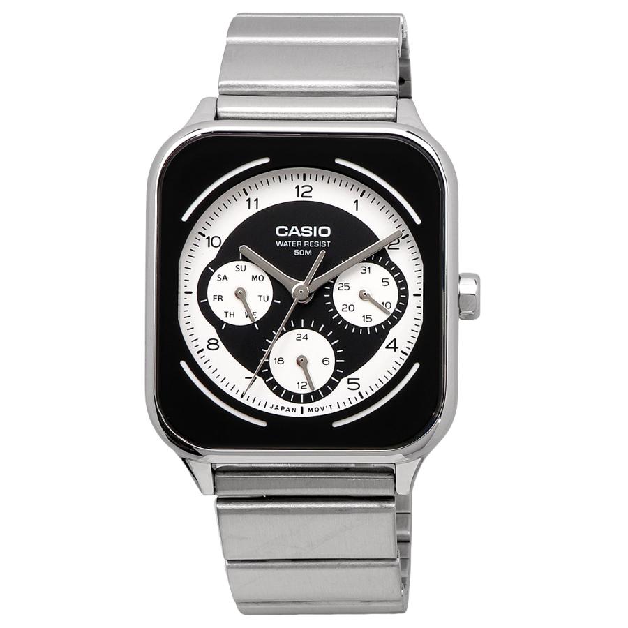 CASIO 腕時計 カシオ スタンダード ラウンドレクタングル 24時間表示 マルチファンクション メンズ MTP-M307D-1BV ブラック [並行輸入品]の画像