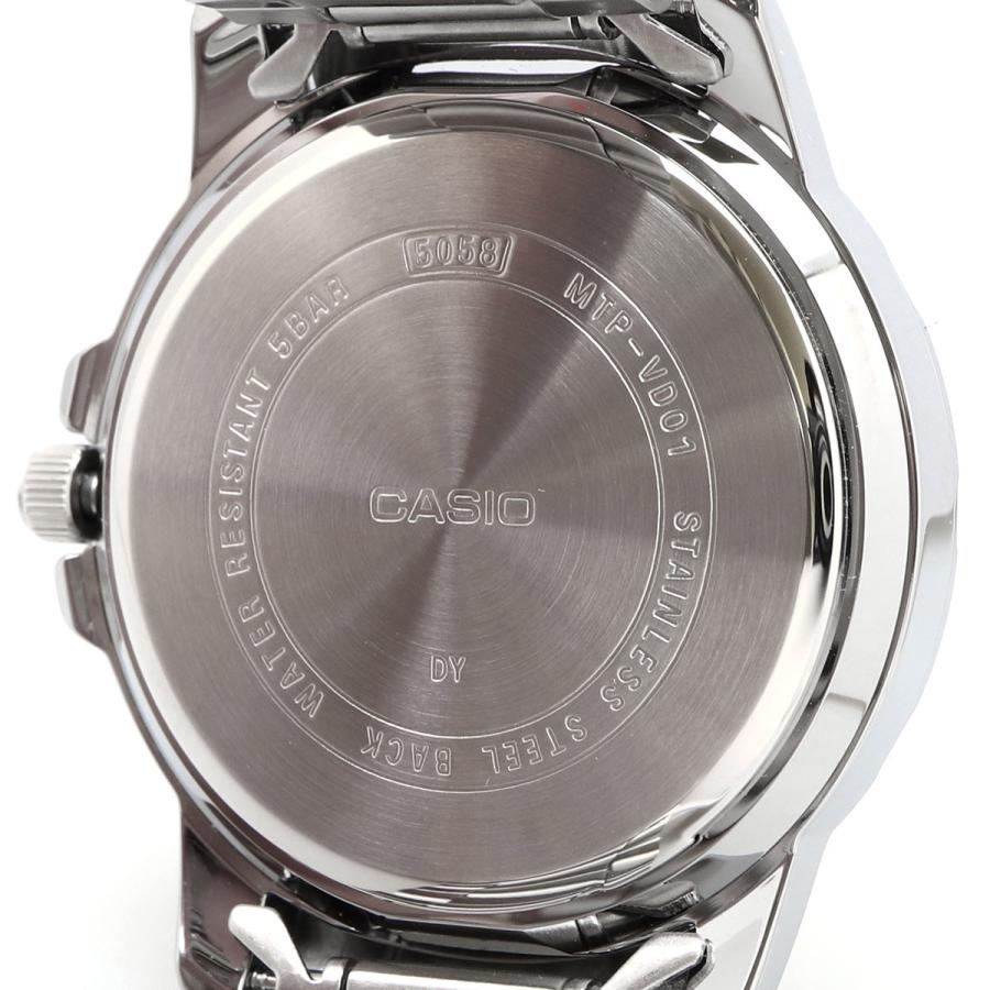 CASIO 腕時計 カシオ 時計 ウォッチ チープカシオ チプカシ シンプル MTP-VD01D-1BV メタルバンド ブラック 海外モデル [並行輸入品]の画像