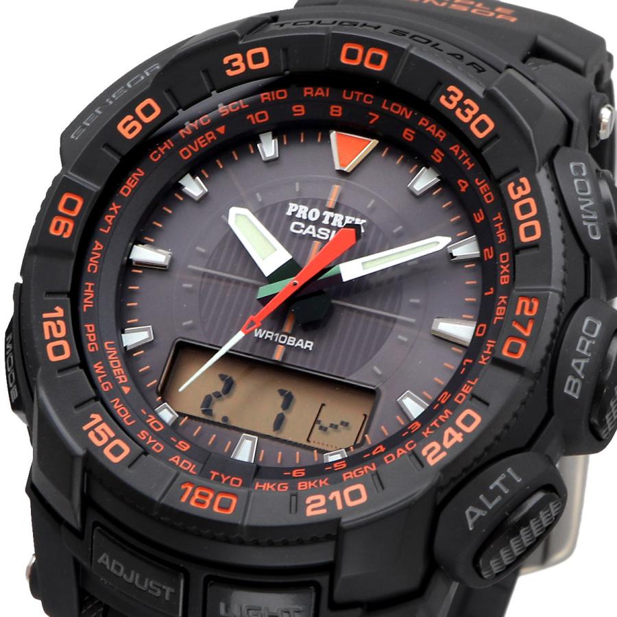 珍しい  プロトレック PROTREK カシオ CASIO 腕時計 新品 送料無料 海外モデル PRG-550-1A4 メンズ トリプルセンサー タフソーラー 腕時計