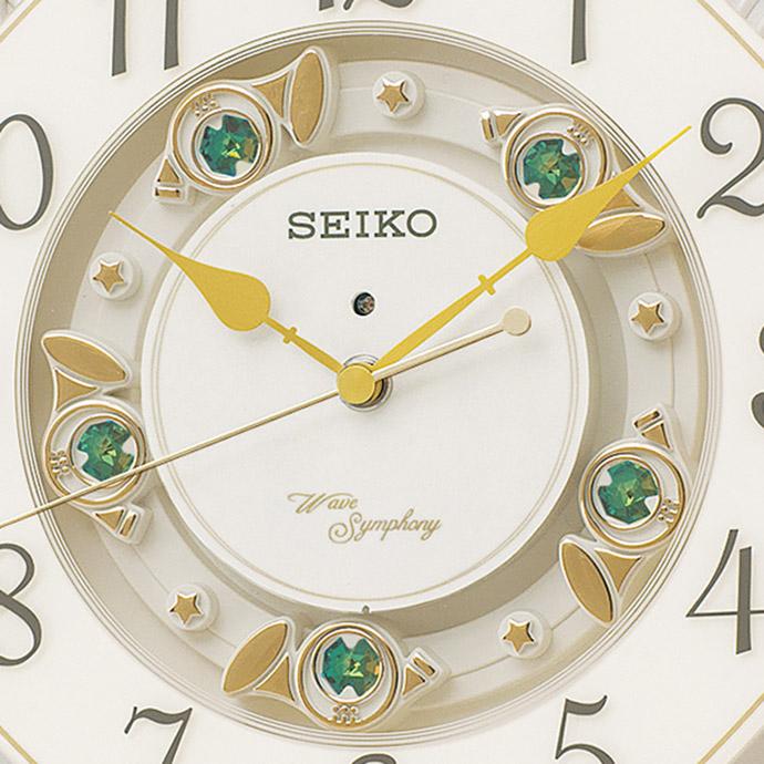 SEIKO（セイコー） 電波 からくり 掛け時計 メロディ付き RE576A