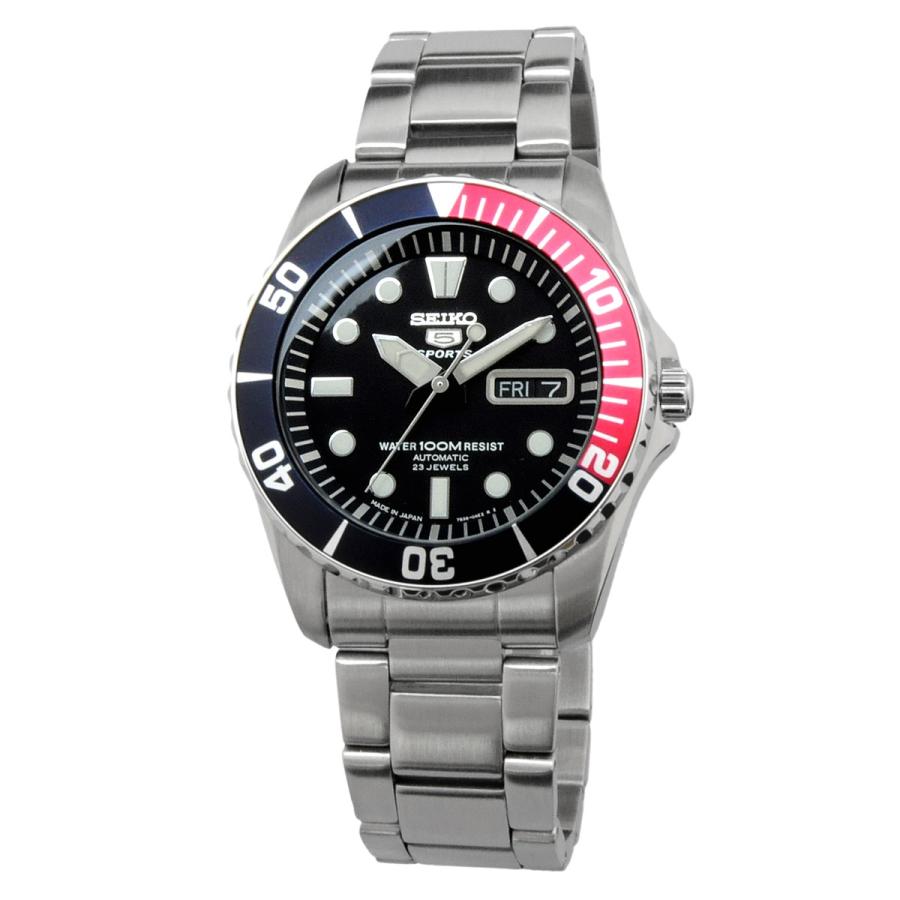SEIKO セイコー 5スポーツ SNZF15J1 日本製　付属品完備 美品 Seiko 5 SEIKO セイコー 腕時計 メンズ 海外モデル MADE IN JAPAN