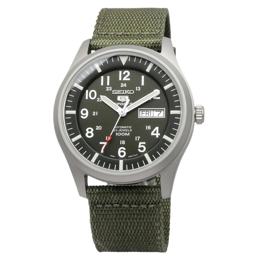 SEIKO セイコー5 SNZG09K1 ミリタリー グリーン 自動巻き Seiko 5 SEIKO セイコー 腕時計 メンズ 海外モデル セイコー5 ファイブ