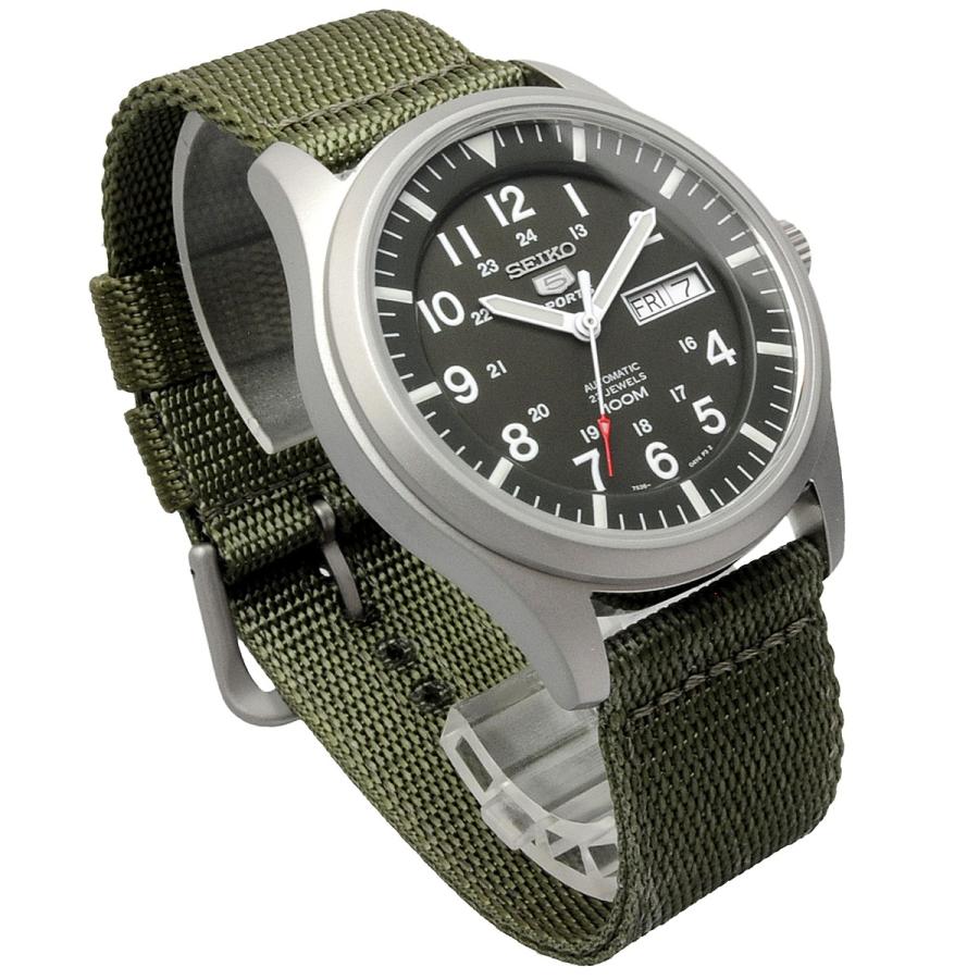 SEIKO セイコー5 SNZG09K1 ミリタリー グリーン 自動巻き Seiko 5 SEIKO セイコー 腕時計 メンズ 海外モデル セイコー5 ファイブ