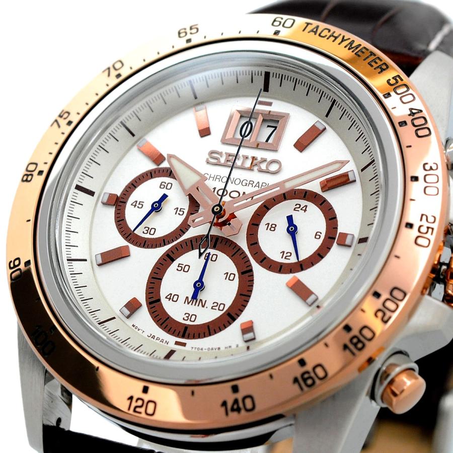おしゃれ 送料無料 新品 腕時計 Seiko セイコー Spc246p1 海外モデル クォーツ ビッグデイト クロノグラフ メンズ 被り心地最高 Skylanceronline Com