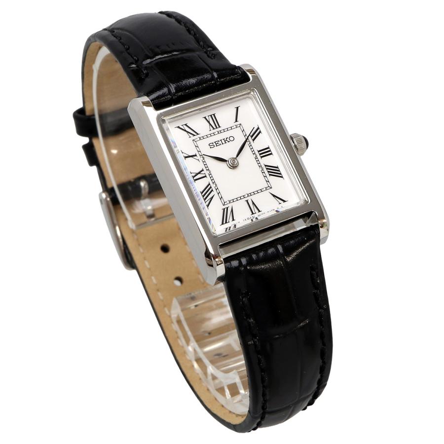 傷なし極美品 SEIKO エッセンシャルズ SWR107P1 タンク 付属品多数 SEIKO（セイコー） 腕時計 ウォッチ エッセンシャルズ クォーツ