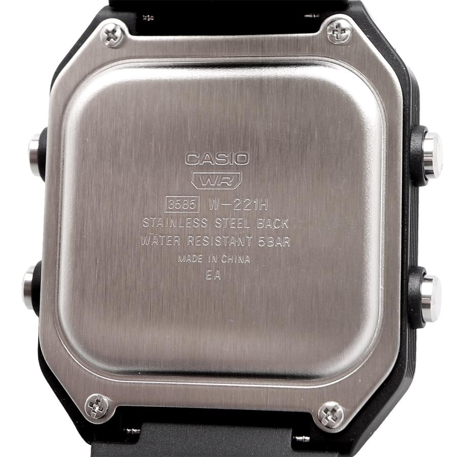 CASIO（カシオ） 腕時計 ウォッチ チープカシオ デジタル W-221H-1BV