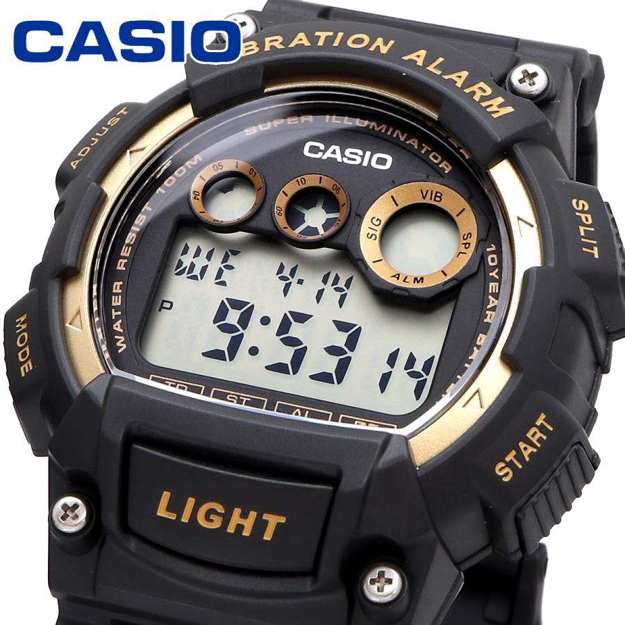 CASIO カシオ 腕時計 メンズ チープカシオ チプカシ   海外モデル バイブレーション機能  W-735H-1A2V｜SHOP NORTH STAR