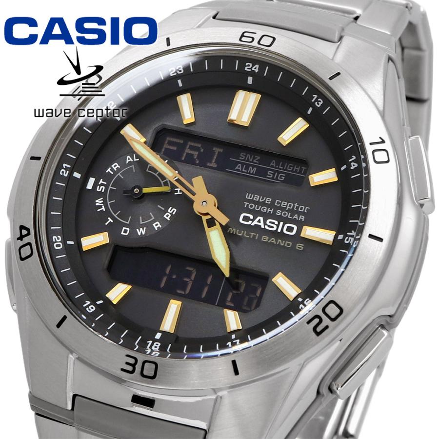 カシオ / 腕時計 「ソーラー電波時計」WVA-M650D-1A2JF Amazon.co.jp: 腕時計 メンズ ソーラー 電波 カシオ 腕時計