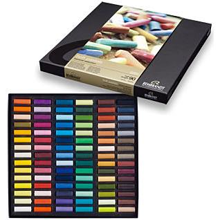 【美品】レンブラント　ハーフ　90色 レンブラント ソフトパステル ハーフ90色セット